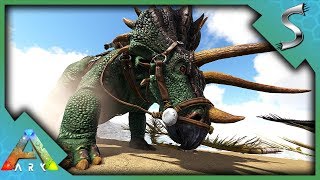 NEW TRIKE TLC UPDATE NEW CHARGE ATTACK AND RIVALRY BUFF  Ark Survival Evolved S4E115 [upl. by Ennovad]