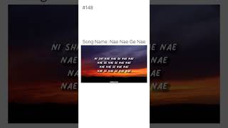 Nae Nae Ge Nae Song Lyrics shorts 1 [upl. by Riehl915]