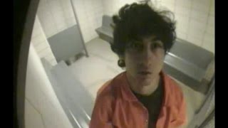 Boston Bomber Dzhokhar Tsarnaev Made Obscene Gesture to Camera in Holding [upl. by Ylsel]