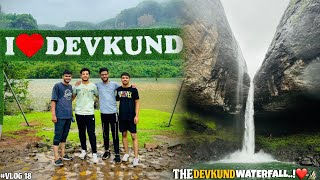 Devkund waterfall  The most Dangerous Monsoon Trek  Vlog18 [upl. by Eeleimaj221]