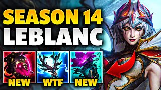 SEASON 14 MAGE ITEMS JUST BROKE LEBLANC AOE BURSTS [upl. by Namyl]