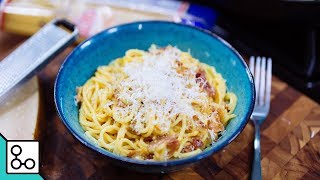 Carbonara à litalienne  YouCook [upl. by Rustin]