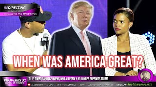 Candace Owens Allegedly No Longer Supports Donald Trump H ates this Moment with Rapper TI [upl. by Meador]