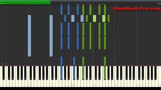 Clair de Lune Debussy Piano Tutorial  Sheet Music Free [upl. by Jeanelle]