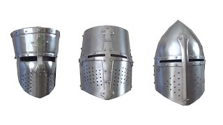 Crusader helmets [upl. by Eniala489]