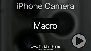 How to use Macro mode on iPhone 13 Pro [upl. by Eustatius]