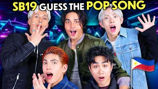 SB19 Guesses The Pop Song In One Second Challenge [upl. by Il]