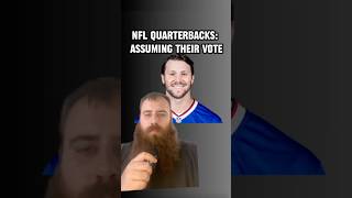 NFL Quarterbacks Guessing Who They Voted For nfl shorts [upl. by Bernetta]