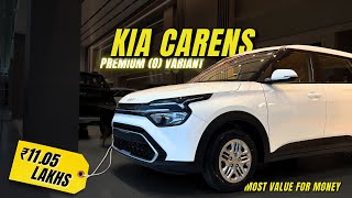 Kia Carens Base Model 2024 Review Features On Road Price [upl. by Artus171]