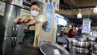 36 years of traditionThe owner who cooks noodles in hanbokAndong guksi suyuk [upl. by Eniledam86]