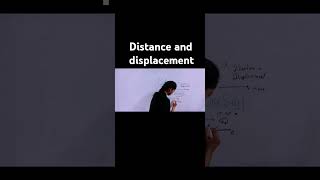 Distance and displacementmotion in a straight lineclass 11 physics shortvideo physics ytshorts [upl. by Ainitsirhc]