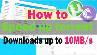 make torrent faster  how to speed up torrent  increase download speed in torrent  CMD 10 in 2021 [upl. by Alvita]