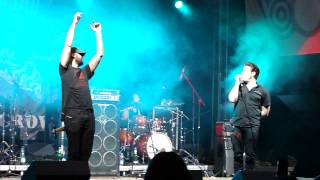 Sybreed  Challenger live at Metal Crowd Festival 2013 Rechitsa  250813 [upl. by Humbert842]