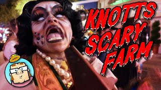 Knotts Scary Farm 2023  50th Anniversary  Full Experience [upl. by Anawad]