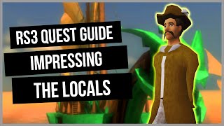 RS3 Impressing the Locals Quest Guide  Ironman Friendly  RuneScape 3 [upl. by Janette]