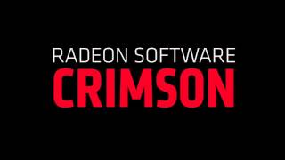 Radeon Software Crimson Edition Announcement [upl. by Yngiram635]