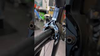 The never failing braking system bike bicycle mtb bikewheel brakesystems bikelife [upl. by Sieber]