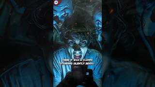 The Creepy Clown That Only Appears in Photos shorts youtubeshorts creepyclownstory hauntedphotos [upl. by Dehnel290]