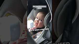 baby tastes water for the first time 😂 shorts shortsvideo shortsfeed [upl. by Hailey]