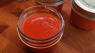 Easy Red Chile Hot Sauce Recipe  How to Make Hot Sauce [upl. by Kimitri]