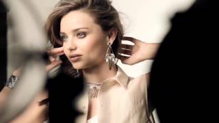 Behind the Scenes with Miranda Kerr for Swarovski Fall 2013 Campaign [upl. by Ybot]