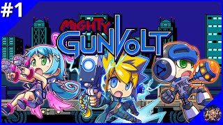 MIGHTY GUNVOLT  PARTE 1  NINTENDO SWITCH [upl. by Adehsar]