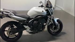 Yamaha FZ6 S2 bianco 07 [upl. by Haym456]