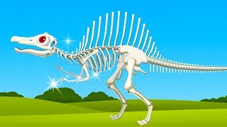 Fun Jurassic Dig Kids Game  Dinosaur Park  Play amp Learn About Dinosaurs Educational Games [upl. by Illil]