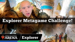 Explorer Metagame Challenge  Explorer Constructed  MTG Arena [upl. by Pitarys]