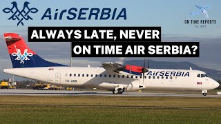 AIR SERBIA ATR 72600 Belgrade to Budapest TRIP REPORT [upl. by Kcinimod]