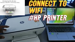 How to Connect HP Deskjet Printer to WIFI Using Your Laptop [upl. by Lah170]