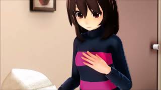 mmd x undertale when you try to be romantic [upl. by Halley]