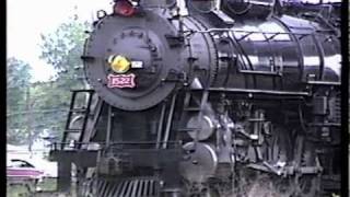 The Frisco 1522 Steamin to Centralia [upl. by Ayotyal]