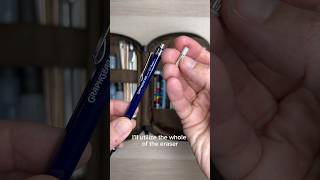 You Can REPLACE the ERASERS in Your Mechanical Pencils drawing mechanicalpencils [upl. by Ynnos]