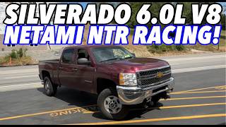 2013 Chevy Silverado 60L V8 w NETAMI NTR RACING MUFFLER [upl. by Brunn331]