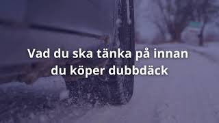 Dubbdäck bäst i test 2024 Tips och råd [upl. by Mildrid]