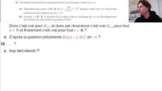 Agrégation interne mathématiques  Correction épreuve 2 2019 partie 4 suite et fin [upl. by Aanas730]