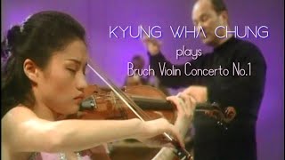 Kyung Wha Chung plays Bruch violin concerto No1 1974 [upl. by Ellak]