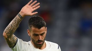 Leonardo Spinazzola injury against Belgium  Italy 21 Belgium UefaEuro2020 [upl. by Frodine]