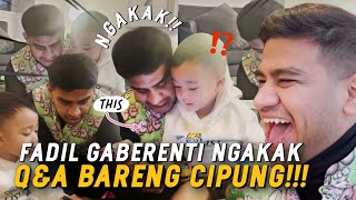 TERJAWAB SUDAH DI QampA FADIL JAIDI DAN CIPUNG CIPUNG JUJUR TERNYATA UDAH KELAS 5 SD FADIL NGAKAK [upl. by Gerome]