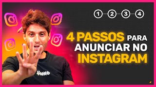 Como anunciar no Instagram Passo a passo básico [upl. by Refannej]