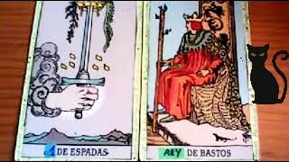 Combinaciones tarot con el UNO de ESPADASAS de ESPADAS  ARCANOS MENORES DE BASTOS Por TARA [upl. by Nadia]