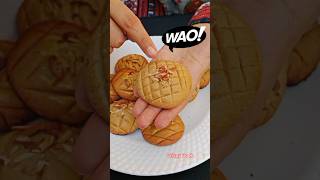 Aata Biscuit 🍪 Recipe Without Oven Without Egg biscuitrecipe cookies shorts [upl. by Allana]