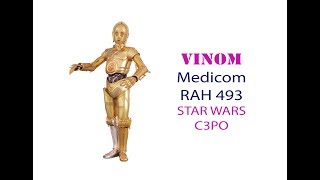 Фигурка 16 Medicom RAH493  STAR WARS  C3PO [upl. by Htebilil709]