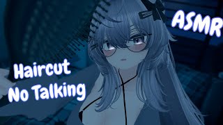 ASMR Roleplay Your Silent Friend gives you a haircut and personal attention  VRChat ASMR [upl. by Tedra]