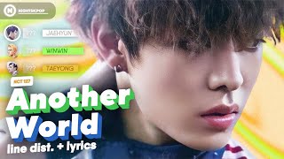 NCT 127 엔시티 127  Another World  Line Distribution  Lyrics [upl. by Joab]