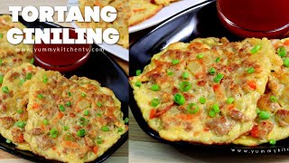 Tortang Giniling  GROUND PORK OMELETTE [upl. by Yrelle]