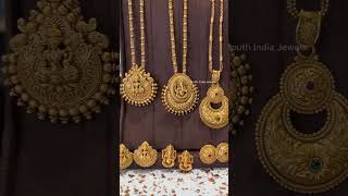 Traditional Chains and Pendants For more designs visit our shopsouthindiajewelscom [upl. by Rudyard]