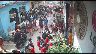 government school karawal nagar fight video on a college students [upl. by Balthazar]