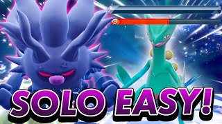 UPDATE The FASTEST Pokemon BUILD to SOLO 7 Star SCEPTILE Tera Raid in Scarlet and Violet DLC final [upl. by Ericka]